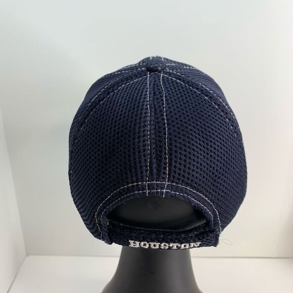 Houston‎ Texas Blue Plaid Lone Star State Baseball Cap Hat - Picture 3 of 6